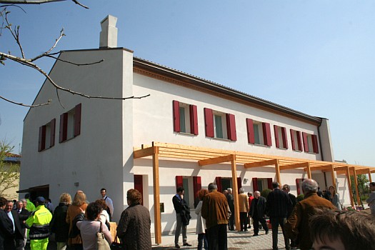 La Casa di Accoglienza il giorno dell'inaugurazione - 2 aprile 2011