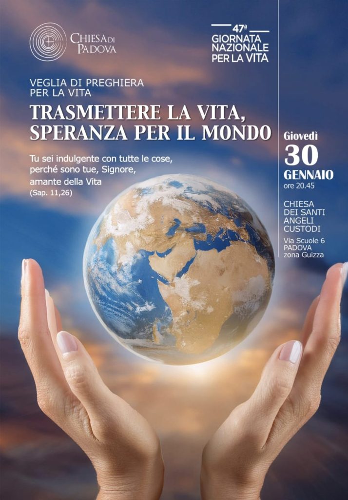 veglia preghiera per la vita 2025